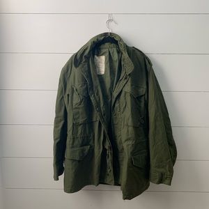Army issue cold weather field jacket